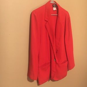Vintage Red Blazer